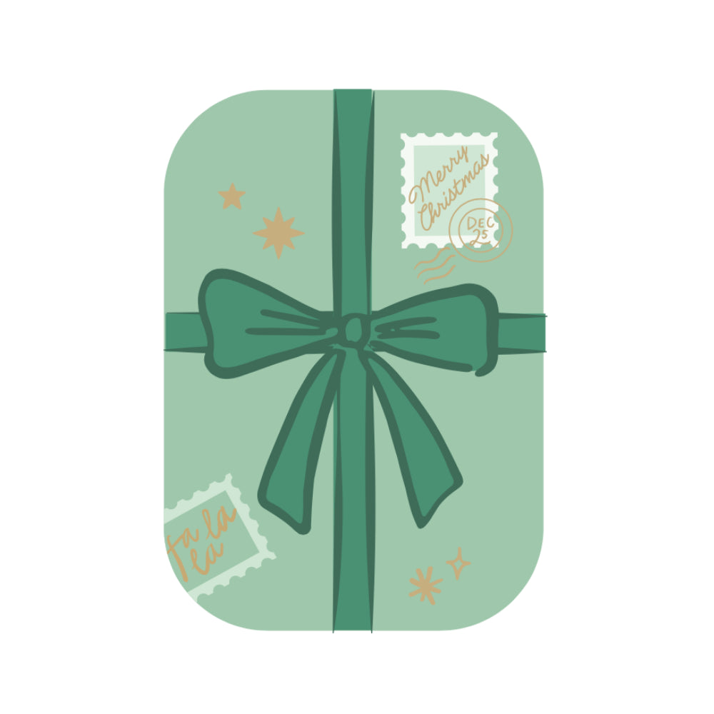 Christmas Greeting Card - PRESENT